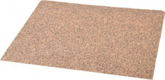 Norton - 36 Grit, Aluminum Oxide Sanding Sheet - 11" Long x 9" Wide, Very Coarse Grade, D Weighted Paper Backing - Exact Tooling