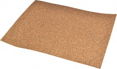 Norton - 50 Grit, Aluminum Oxide Sanding Sheet - 11" Long x 9" Wide, Coarse Grade, D Weighted Paper Backing - Exact Tooling