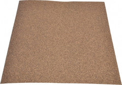 Norton - 60 Grit, Aluminum Oxide Sanding Sheet - 11" Long x 9" Wide, Medium Grade, C Weighted Paper Backing - Exact Tooling
