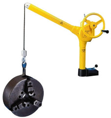 Sky Hook - 500 Lb Load Capacity, Steel Jib Crane - Swing Jib - Exact Tooling