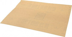 Norton - 220 Grit, Aluminum Oxide Sanding Sheet - 11" Long x 9" Wide, Very Fine Grade, A Weighted Paper Backing - Exact Tooling