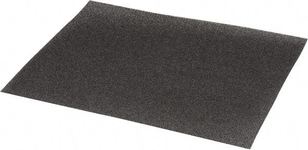 Norton - 80 Grit, Silicon Carbide Sanding Sheet - 11" Long x 9" Wide, Medium Grade, Weighted Cloth Backing - Exact Tooling