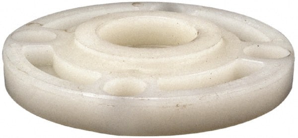 NIBCO - 2" Pipe, 6" OD, PVDF Blind Pipe Flange - Schedule 80, Natural - Exact Tooling