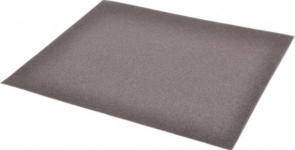 Made in USA - 80 Grit, Aluminum Oxide Sanding Sheet - 11" Long x 9" Wide, Medium Grade, J Weighted Cloth Backing - Exact Tooling