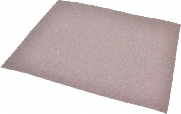 Made in USA - 150 Grit, Aluminum Oxide Sanding Sheet - 11" Long x 9" Wide, Very Fine Grade, J Weighted Cloth Backing - Exact Tooling
