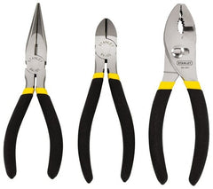 Stanley - 3 Piece Plier Set - Comes in Display Card - Exact Tooling