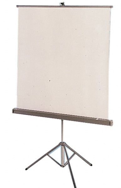 Quartet - Projection Screens Mount Type: Tripod Screen Width (Inch): 60 - Exact Tooling