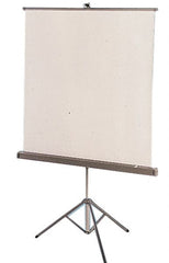 Quartet - Projection Screens Mount Type: Tripod Screen Width (Inch): 60 - Exact Tooling
