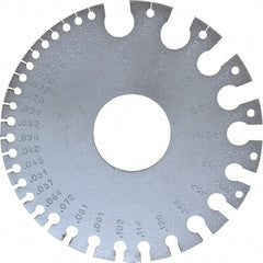 SPI - #36 Steel Wire and Sheet Metal Gage - Use with Nonferrous Metals - Exact Tooling