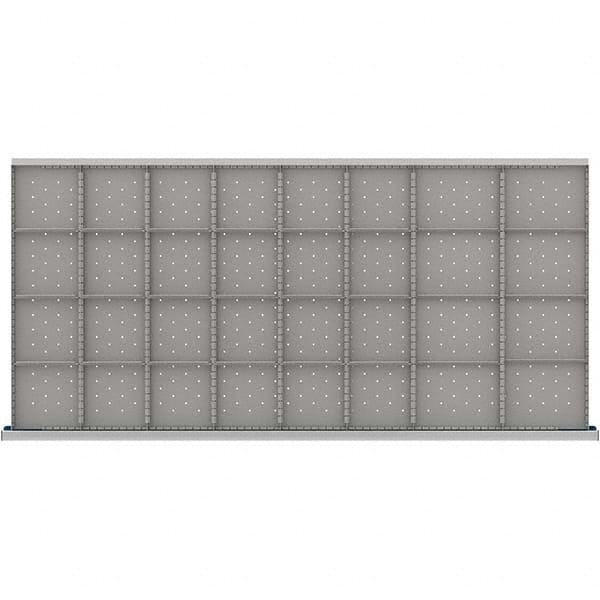 LISTA - 32-Compartment Drawer Divider Layout for 3.15" High Drawers - Exact Tooling