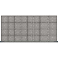 LISTA - 32-Compartment Drawer Divider Layout for 3.15" High Drawers - Exact Tooling