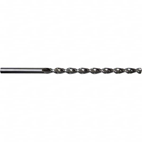 Guhring - 3/32" 2-Flute High Speed Steel Extra Length Drill Bit - Exact Tooling