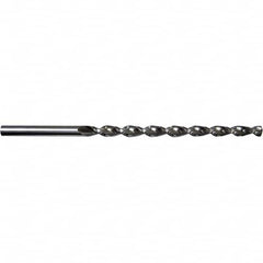 Guhring - 3/32" 2-Flute High Speed Steel Extra Length Drill Bit - Exact Tooling