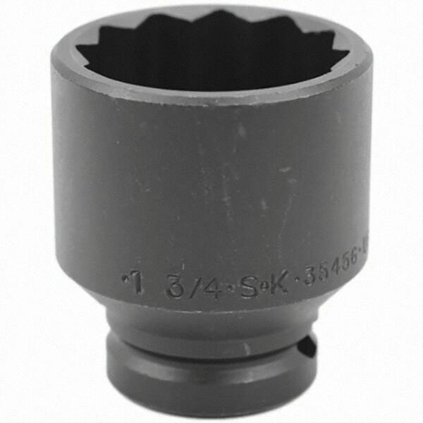 SK - Impact Socket - 3/4"DR 12PT 1-3/4" THIN WALL IMPACT SOCKET - Exact Tooling
