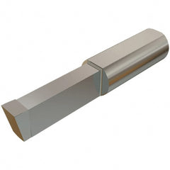 Iscar - 10mm Min Bore Diam, 10mm Shank Diam, Boring Bar - 0.008" Corner Radius, Solid Carbide, TiAlN Finish - Exact Tooling