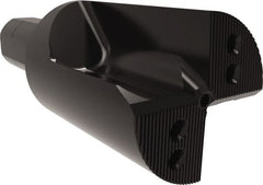 Allied Machine and Engineering - 4" Max Drill Depth, 1xD, 3.6" Diam, Indexable Insert Drill - 8 Inserts, 2" Shank Diam, Straight Shank - Exact Tooling