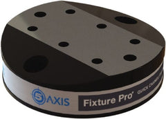 Jergens - 130mm Long x 130mm Wide x 35mm High Steel Fixture Plate - 35mm Plate Thickness - Exact Tooling