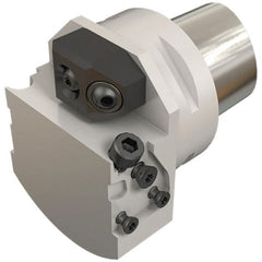 Iscar - 47mm Head Length, Modular Grooving Cutting Unit Head - System Size C5, Series CAMFIX - Exact Tooling