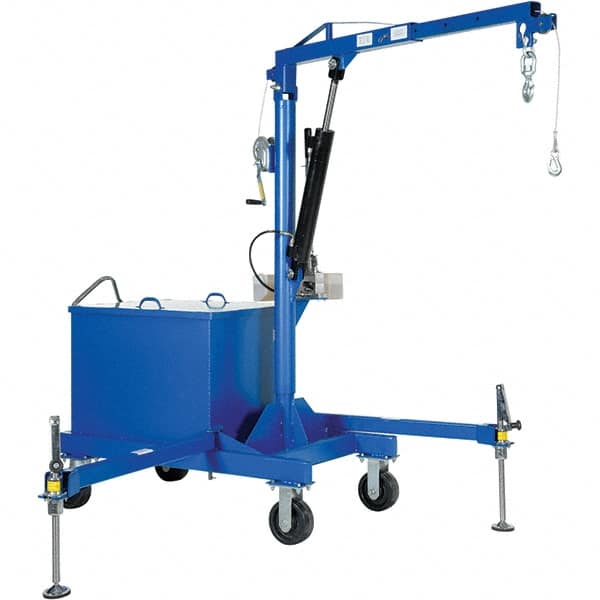 Vestil - 4,000 Lb Load Capacity, Cantilever Hoists Crane - Exact Tooling