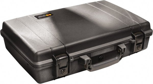 Pelican Products, Inc. - 13-15/16" Wide x 4-11/16" High, Laptop/Tablet Case - Black, Polypropylene - Exact Tooling