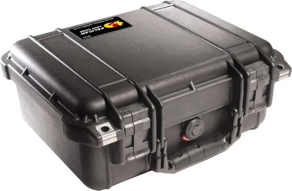Pelican Products, Inc. - 11-5/8" Wide x 6" High, Clamshell Hard Case - Black, Polypropylene - Exact Tooling