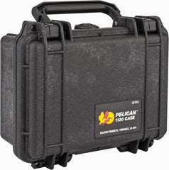 Pelican Products, Inc. - 6-49/64" Wide x 3-7/8" High, Clamshell Hard Case - Black, Polypropylene - Exact Tooling