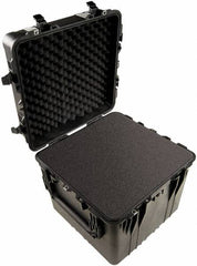 Pelican Products, Inc. - 22-7/16" Wide x 21-1/4" High, Cube Case - Black, Polypropylene - Exact Tooling