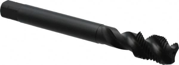 DORMER - 1/4-19" BSPP, 3 Flutes, Bottoming Chamfer, Oxide Coated, Cobalt British Standard Pipe Tap - Series E043 - Exact Tooling