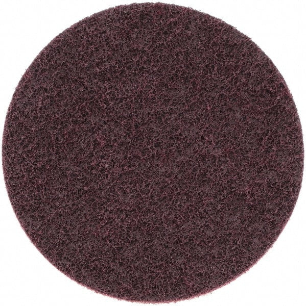 Norton - 6" Diam, 80 Grit, Aluminum Oxide Hook & Loop Disc - Medium Grade, Nonwoven, - Exact Tooling