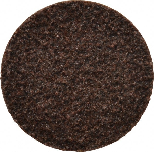 Norton - 3" Disc Diam, Aluminum Oxide Quick Change Disc - Type R Attaching System, Nonwoven, Medium Grade, 12,000 RPM - Exact Tooling