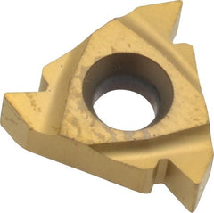 Seco - 16ER External Right Hand 14-8 Partial Profile 60° Laydown Threading Insert - Grade CP500, TiAlN/TiN Coated Carbide - Exact Tooling