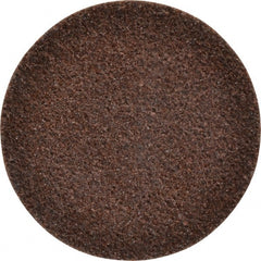 Norton - 4" Diam, 80 Grit, Aluminum Oxide Hook & Loop Disc - Medium Grade, Nonwoven, - Exact Tooling