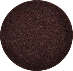 Norton - 4" Diam, 120 Grit, Aluminum Oxide Hook & Loop Disc - Fine Grade, Nonwoven, - Exact Tooling