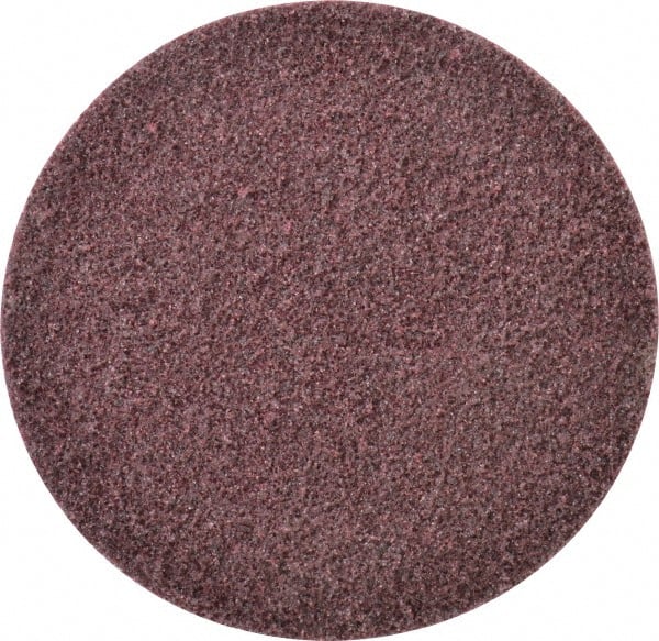 Norton - 5" Diam, 120 Grit, Aluminum Oxide Hook & Loop Disc - Fine Grade, Nonwoven, - Exact Tooling