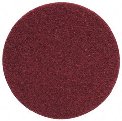Norton - 7" Diam, 120 Grit, Aluminum Oxide Hook & Loop Disc - Fine Grade, Nonwoven, - Exact Tooling