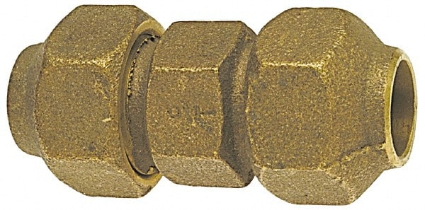 NIBCO - 2" Cast Copper Pipe Flared Coupling - FL x FL - Exact Tooling
