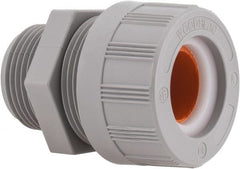 Woodhead Electrical - 15.88 to 19.05mm Capacity, Liquidtight, Straight Strain Relief Cord Grip - 1 NPT Thread, Nylon - Exact Tooling