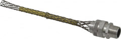Woodhead Electrical - 12.7 to 15.88mm Capacity, Liquidtight, Straight Strain Relief Cord Grip - 1/2 NPT Thread, 7" Long, Aluminum - Exact Tooling