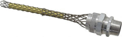 Woodhead Electrical - 12.7 to 15.88mm Capacity, Liquidtight, Straight Strain Relief Cord Grip - 3/4 NPT Thread, 7" Long, Aluminum - Exact Tooling