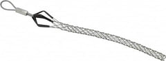 Woodhead Electrical - Flexible Eye, Closed Mesh, Steel Wire Pulling Grip - 7" Mesh, 0.37 to 0.49" Cable Diam - Exact Tooling