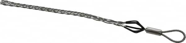 Woodhead Electrical - Flexible Eye, Closed Mesh, Steel Wire Pulling Grip - 10" Mesh, 3/4 to 0.99" Cable Diam - Exact Tooling