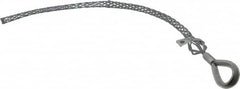 Woodhead Electrical - Flexible Eye, Closed Mesh, Steel Wire Pulling Grip - 18" Mesh, 3/4 to 0.99" Cable Diam - Exact Tooling