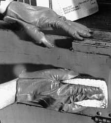 Norton - 3" Wide x 4" Long, Very Fine Grade Sanding Sponge - 150 Grit, 1/2" Thick - Exact Tooling