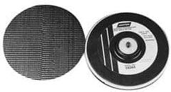 Norton - 6" Diam Hook & Loop Disc Backing Pad - 8,000 RPM - Exact Tooling