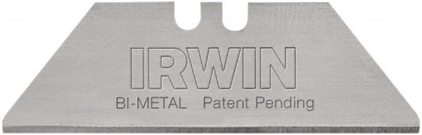 Irwin - 100 Piece Bi-Metal Safety Blade - 5-3/4" OAL - Exact Tooling