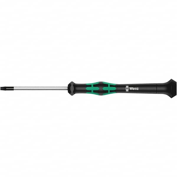 Wera - T1 Torx Driver - 1-37/64" Blade Length, 137mm OAL, Ergonomic Handle - Exact Tooling