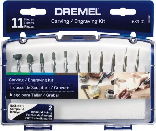 Dremel - Stainless Steel Etcher & Engraver Accessory Kit - For Use with Rotary Tools - Exact Tooling