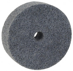 Norton - 12" Diam, 2" Face Width, 5" Center Hole, Medium Grade, Aluminum Oxide Deburring Wheel - Convolute, Hard Density 7 Grade, 2,500 RPM - Exact Tooling