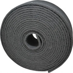 Norton - 30' Long x 4" Wide Nonwoven Roll - Very Fine Grade, Gray, Silicon Carbide - Exact Tooling