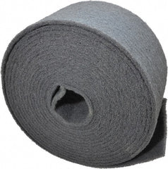 Norton - 30' Long x 6" Wide Nonwoven Roll - Very Fine Grade, Gray, Silicon Carbide - Exact Tooling
